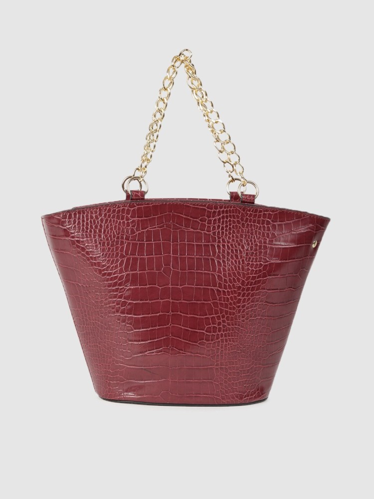 Buy Dressberry Women Maroon Hand held Bag Burgundy Online Best Price in India Flipkart