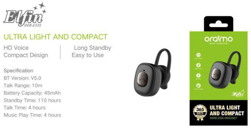 Oraimo elfin 2025