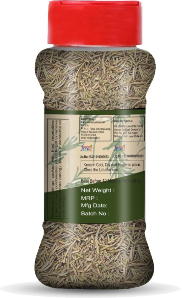 Brew Lab 100% Natural Rosemary Dried Leaves, Perfect For Hairs And Skin, Price in India - Buy Brew Lab 100% Natural Rosemary Dried Leaves, Perfect  For Hairs And Skin