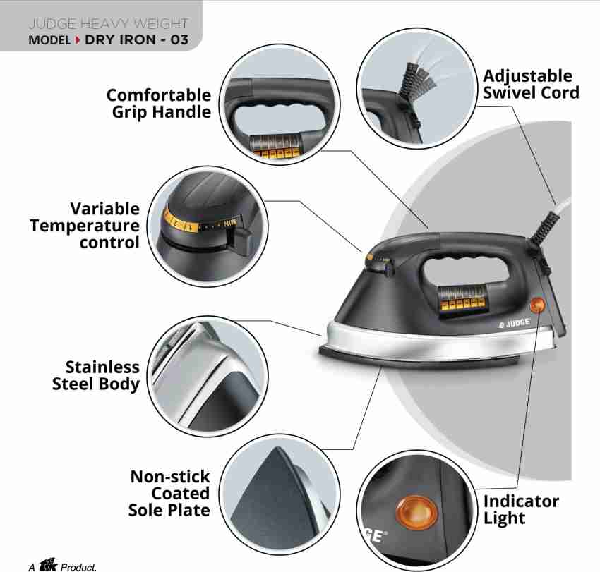 Heavy weight dry iron