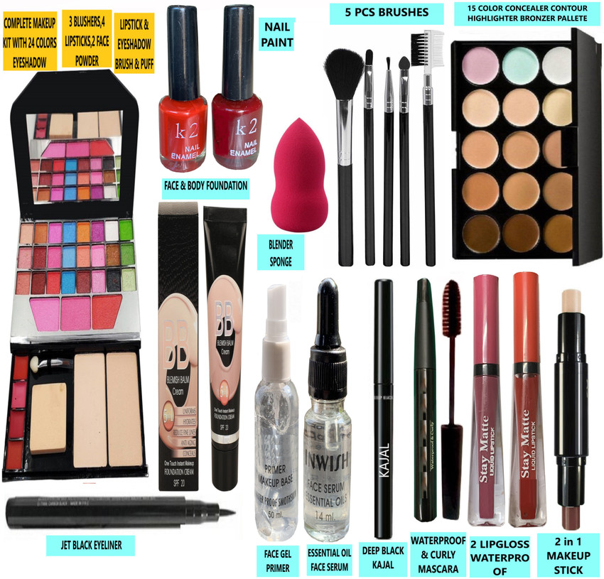 Complete shop makeup set
