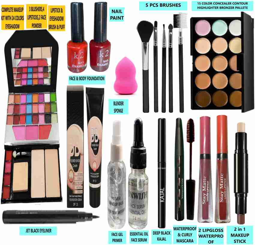 Leiseette'z HD Waterproof Makeup Kit Combo For Women & Girls All Products  In 1 Kit Set Of 14 - Price in India, Buy Leiseette'z HD Waterproof Makeup  Kit Combo For Women 