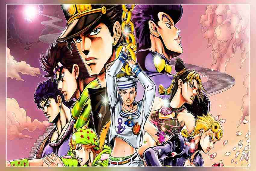 JoJo's Bizarre Adventure Poster Limited Anime India