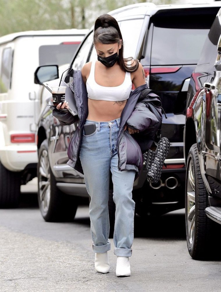 Ariana Grande Poster Multicolor Photo Paper Print 12 inch X 18