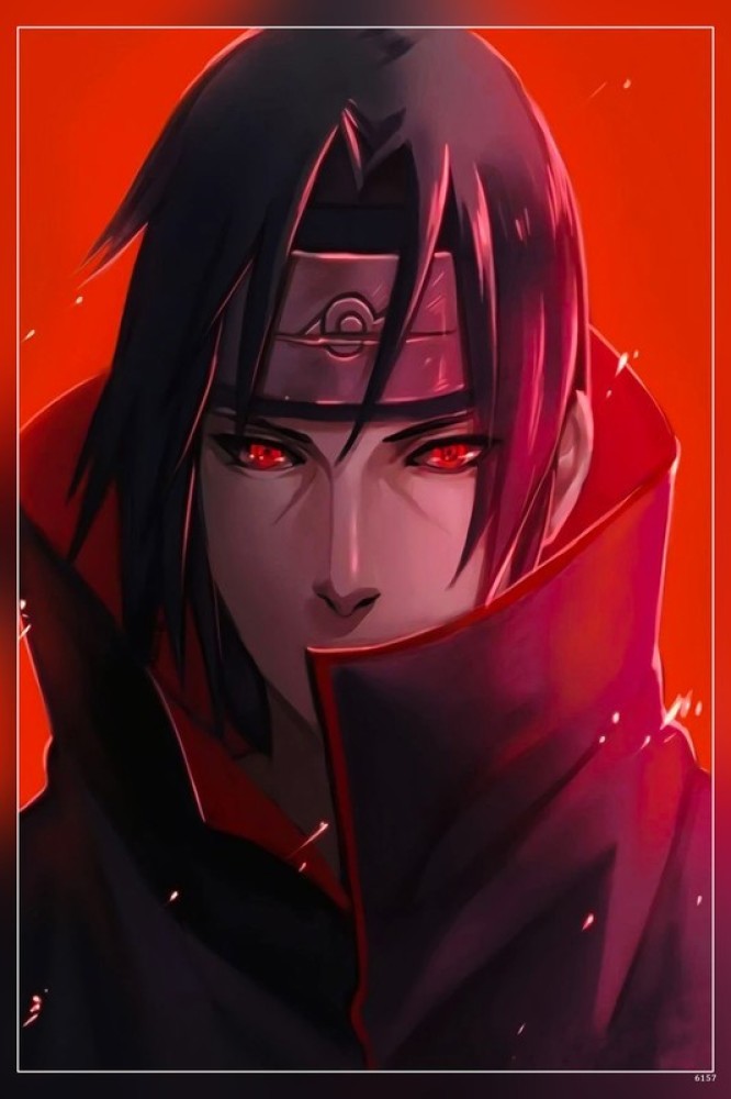 Anime Naruto Itachi Uchiha Red Eyes Matte Finish Poster Paper Print -  Animation & Cartoons posters in India - Buy art, film, design, movie,  music, nature and educational paintings/wallpapers at