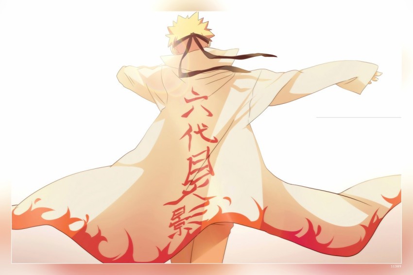 Naruto Hokage Poster, Naruto Uzumaki Hokage Anime Poster, Naruto Wall  Poster