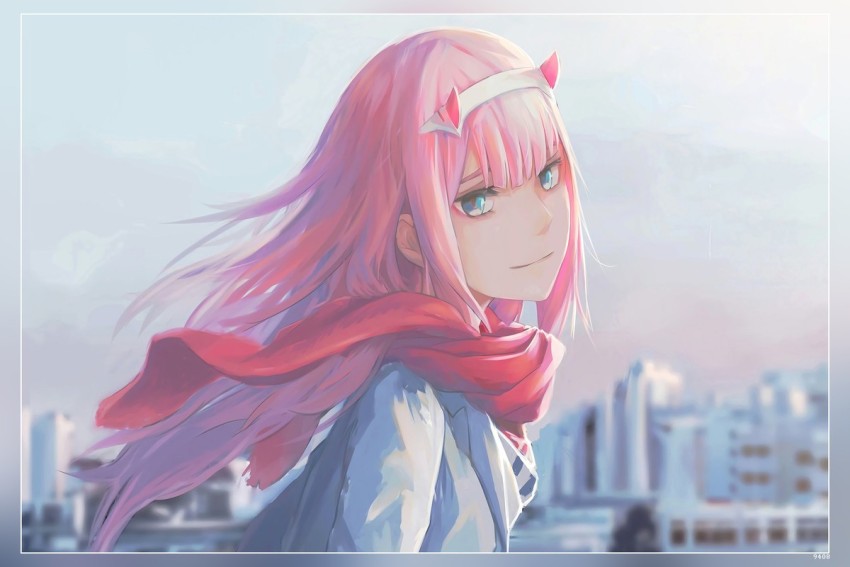 Zero Two Darling Darling In The Franxx Matte Finish Poster Paper Print -  Animation & Cartoons posters in India - Buy art, film, design, movie,  music, nature and educational paintings/wallpapers at