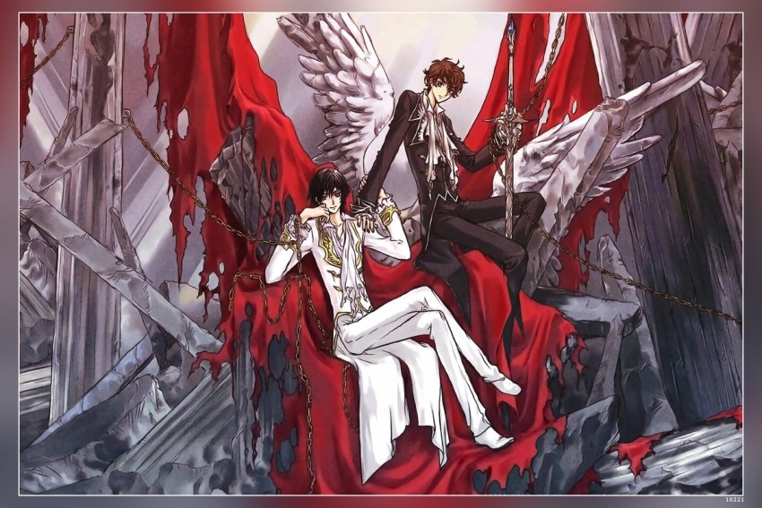 Wallpaper] Lelouch Lamperouge and Suzaku Kururugi from Code Geass