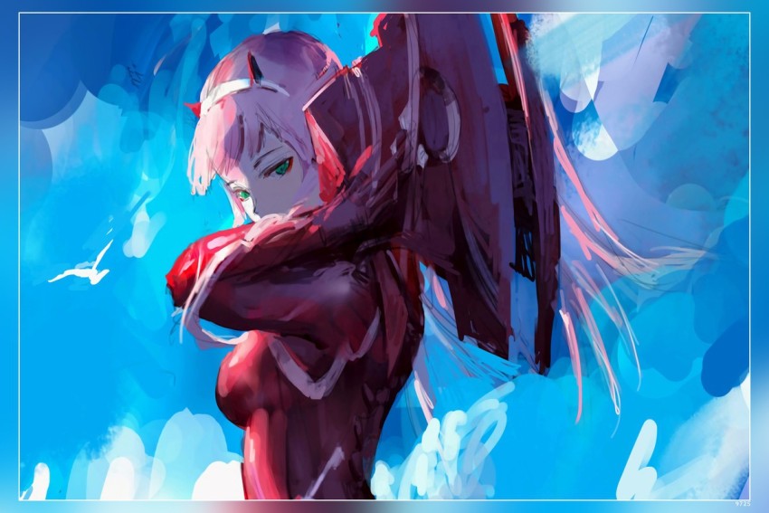 Zero Two Past 002 Anime Darling In The Franxx Zero Two Matte Finish Poster  Paper Print - Animation & Cartoons posters in India - Buy art, film,  design, movie, music, nature and