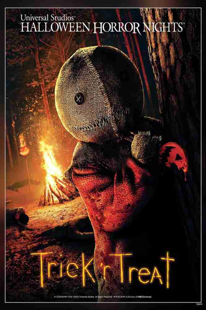 Halloween Horror Nights Trick R Treat Matte Finish Poster Paper