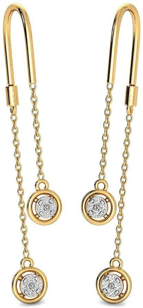 Sui dhaga earrings in 2024 kalyan jewellers