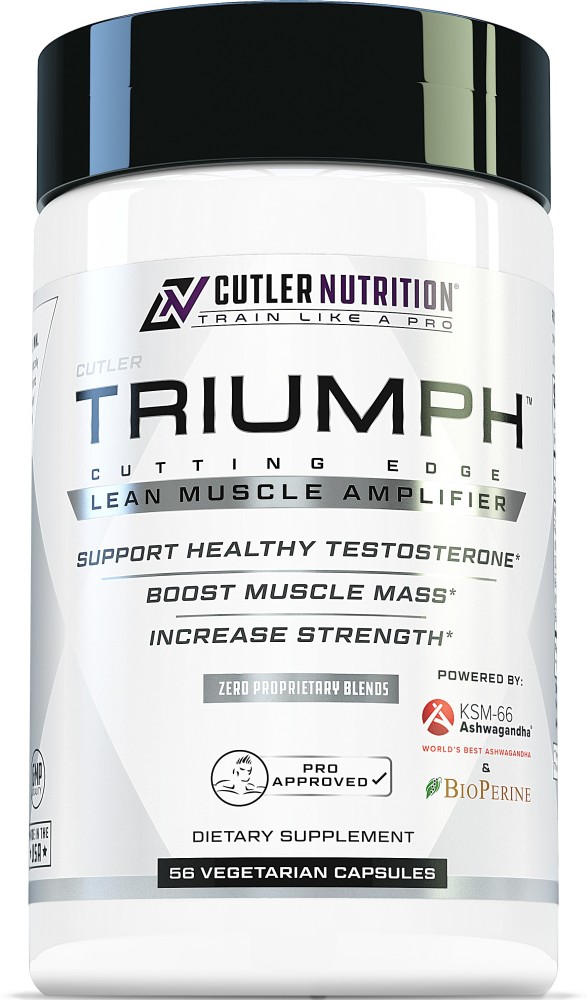 cutler nutrition Triumph Testobooster Weight Gainers/Mass Gainers Price in  India - Buy cutler nutrition Triumph Testobooster Weight Gainers/Mass  Gainers online at