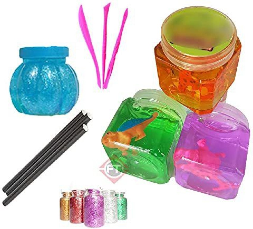 yucky science Ultimate Slime Making Kit for Kids Fluffy and