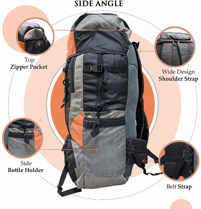 Bright Luggage 60L TRAVEL BACKPACK FOR OUTDOOR SPORT HIKING