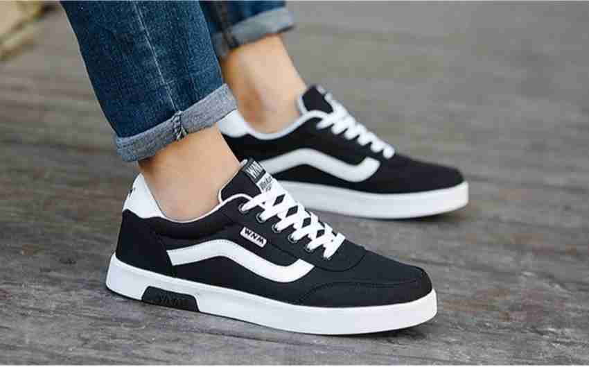 corsac STYLISH MENS BLACK AND WHITE SNEAKER Casuals For Men Buy corsac STYLISH MENS BLACK AND WHITE SNEAKER Casuals For Men Online at Best Price Shop Online for Footwears in