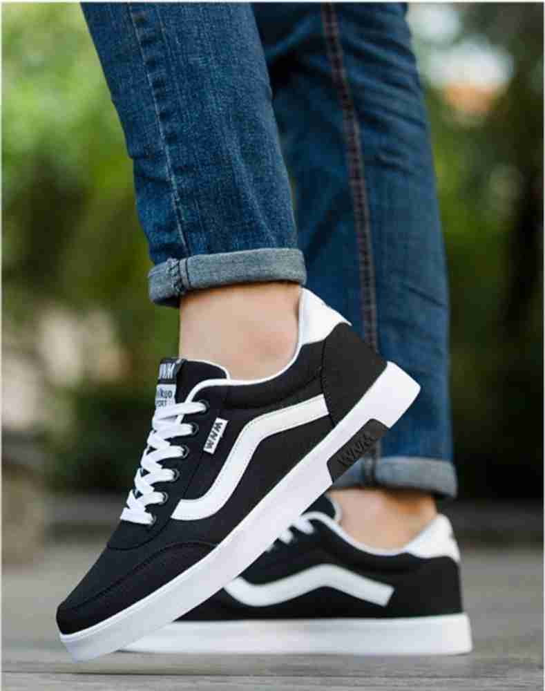 corsac STYLISH MENS BLACK AND WHITE SNEAKER Casuals For Men Buy corsac STYLISH MENS BLACK AND WHITE SNEAKER Casuals For Men Online at Best Price Shop Online for Footwears in