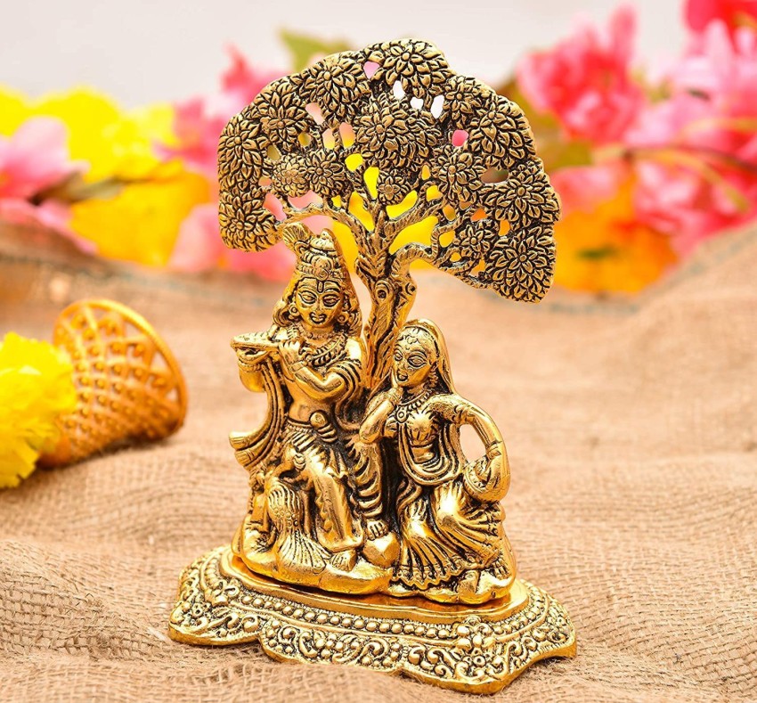 Readme Lord Radha Krishna Idol Love Couple Statue/ Gift