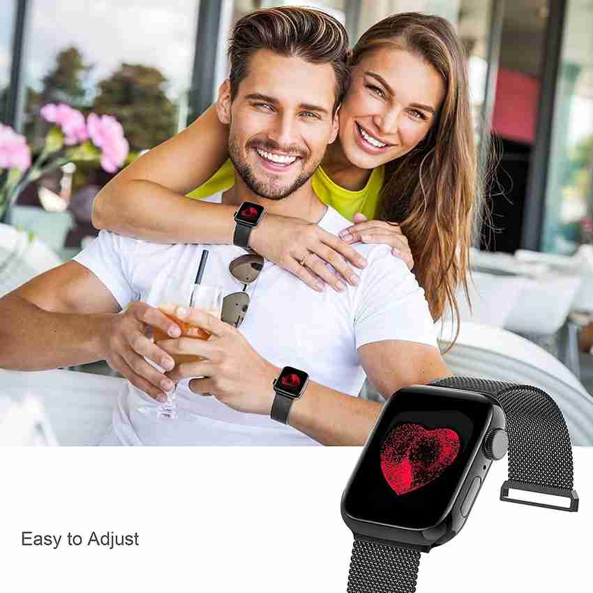Techvor Stainless Steel Milanese Magnetic Band Strap Compatible for Fire Boltt Ring Smart Watch Strap Price in India Buy Techvor Stainless Steel Milanese Magnetic Band Strap Compatible for Fire Boltt ...