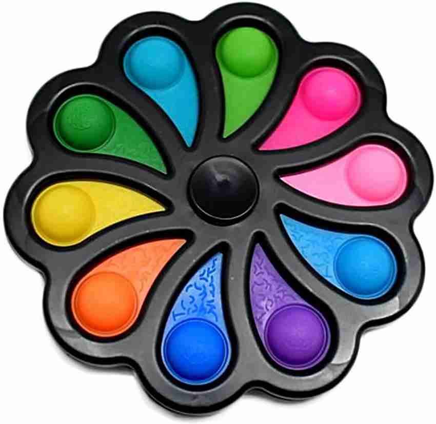 SQUIDSY Big Size Pop it Fidget Spinner Hand Toy Anti Anxiety