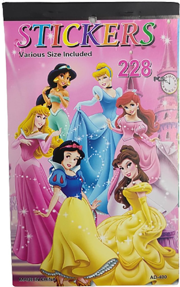 variety palace 17.78 cm Princess frozen sticker book for kids 228 stickers  Removable Sticker Price in India - Buy variety palace 17.78 cm Princess  frozen sticker book for kids 228 stickers Removable