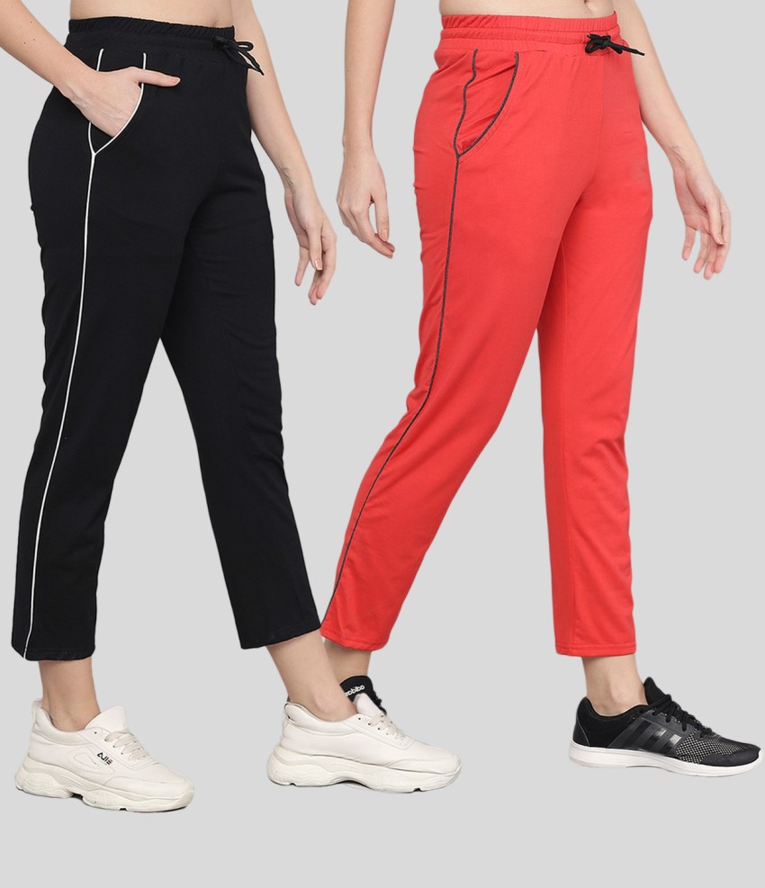 Trackpants: Buy GirlsBlack, PinkCottonTrackpants Online 