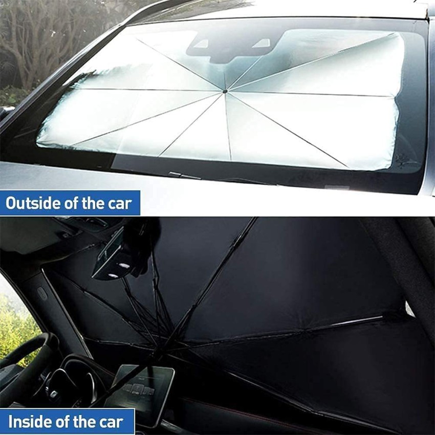 BIYALI Car Windshield Sun Shade Umbrella - Buy BIYALI Car Windshield Sun  Shade Umbrella Online at Best Prices in India - Sports & Fitness