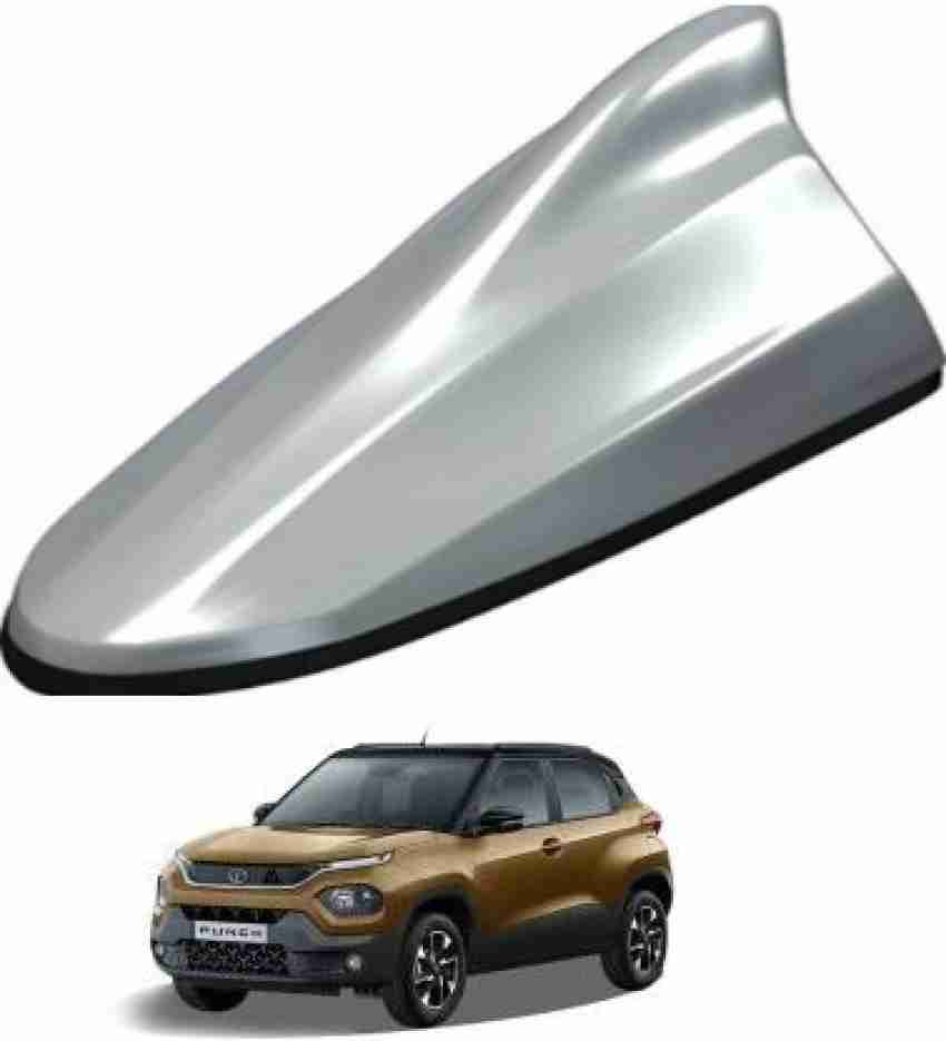 CABIX Silver Shark Fin replacement Signal receiver Antenna for tata punch  tata punch Satellite Vehicle Antenna Price in India - Buy CABIX Silver Shark  Fin replacement Signal receiver Antenna for tata punch