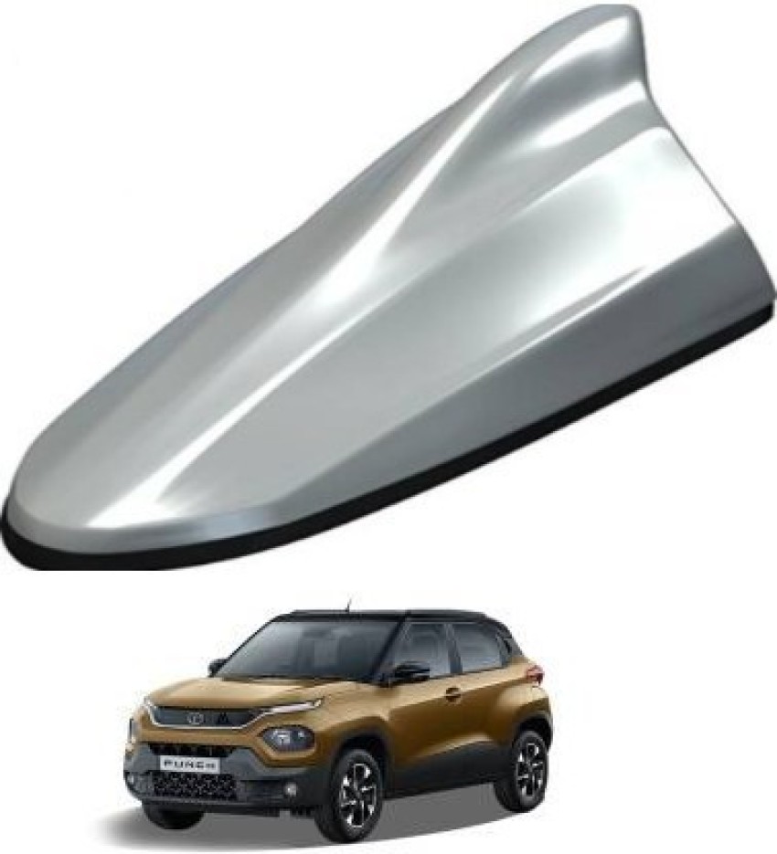 KINGSWAY® Shark Fin Car Antenna Compatible with Tata Punch (Year 2021  Onwards), Universal Size Car Radio FM AM, Waterproof ABS Body, Easy  Replacement
