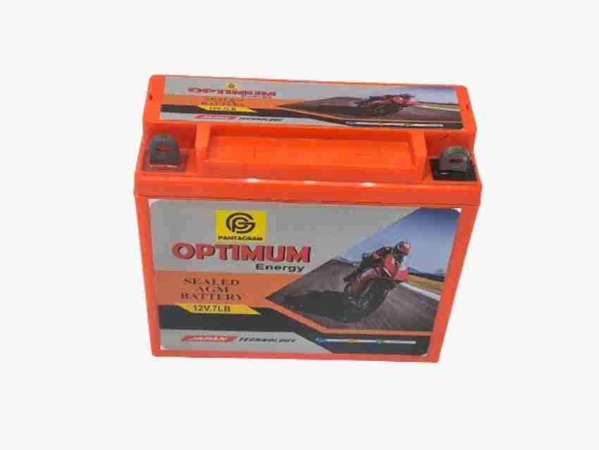 PANTAGRAM PG OPTIMUM ENERGY 7LB BATTERY 7 Ah Battery for Bike Price in India Buy PANTAGRAM PG OPTIMUM ENERGY 7LB BATTERY 7 Ah Battery for Bike online at Flipkart