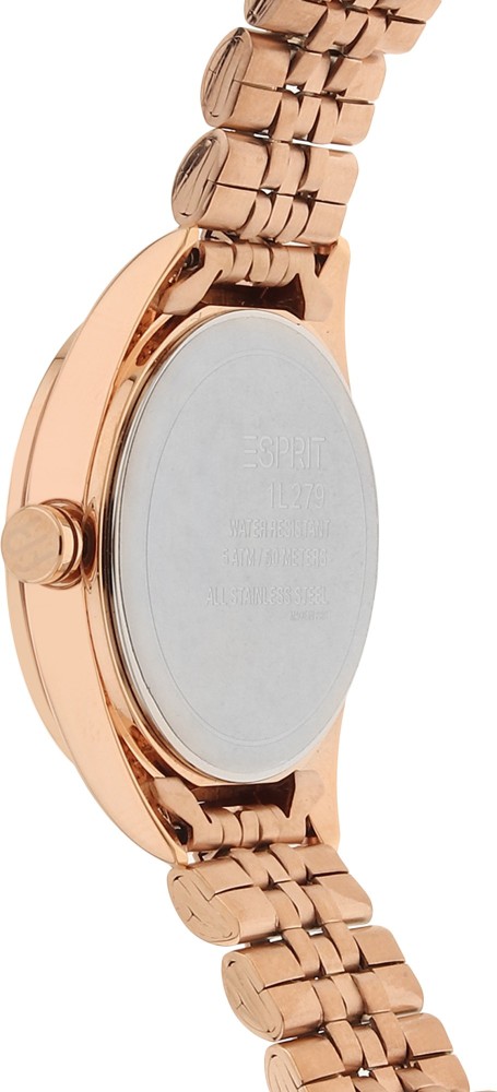 Esprit rose store gold watch