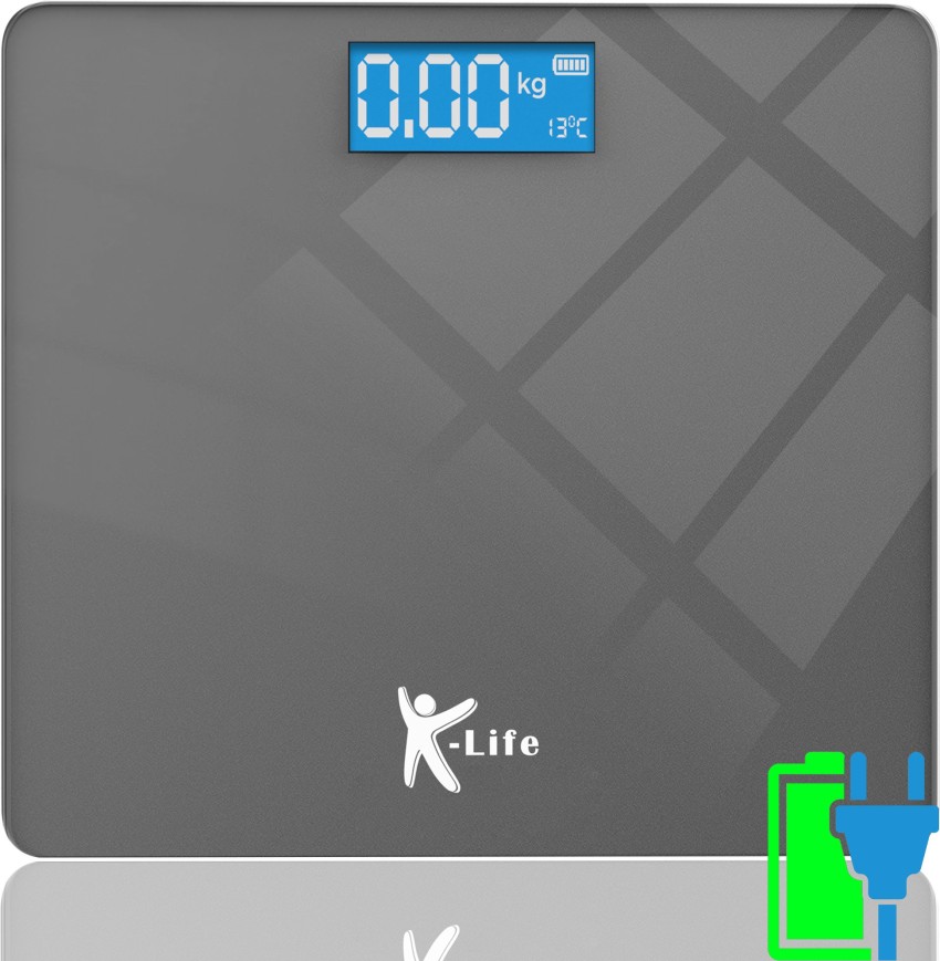 Himaly Digital Body Weight Scale, USB Rechargeable Bathroom Scale