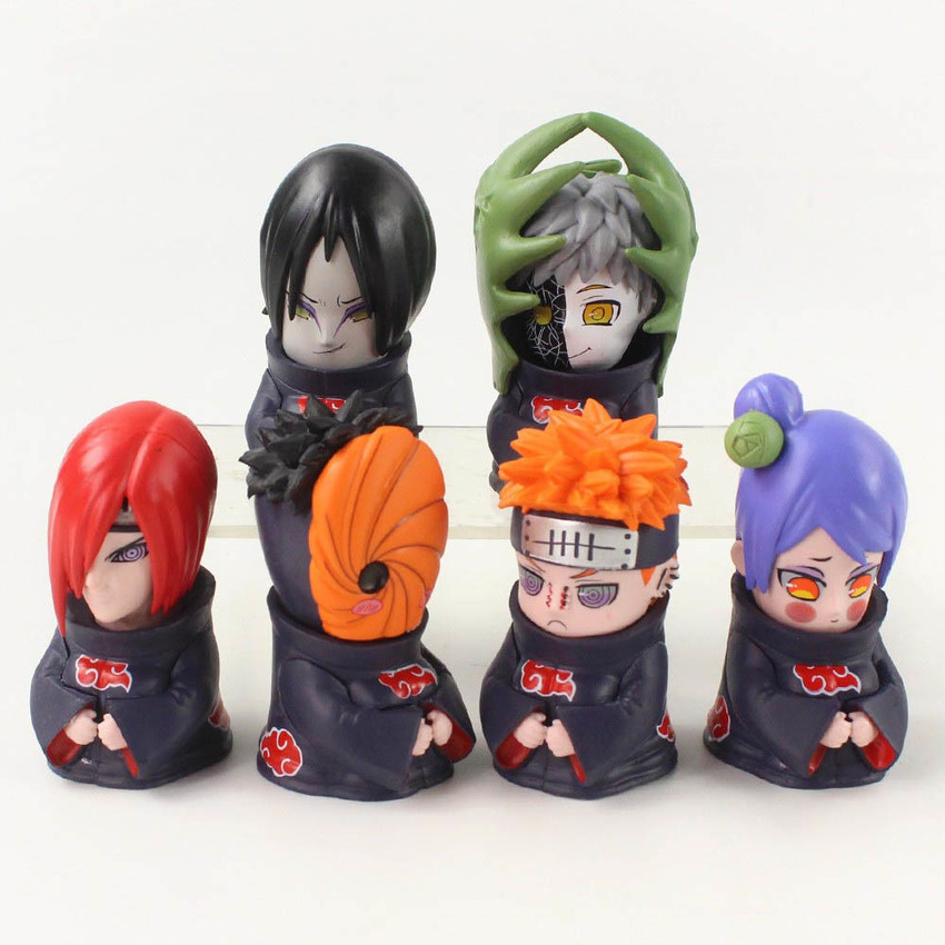 Naruto on sale akatsuki figures