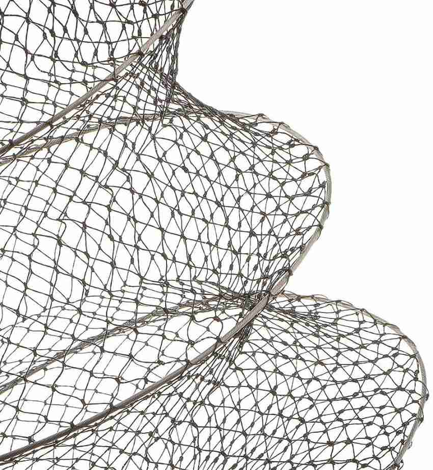 Portable 60*60cm Folding Fishing Net Nylon Network Fish Net Casting Net  Fishnet