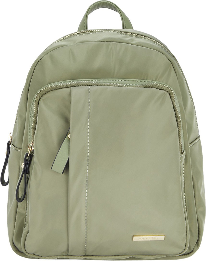 Forever Glam By Pantaloons Backpack Olive 9.975 L Backpack