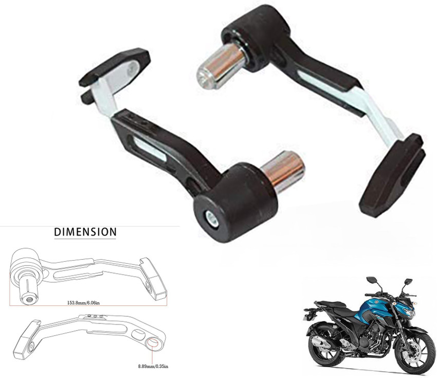 Generox Brake Clutch Lever Guard For FZ25 Bike Crash Guard Price
