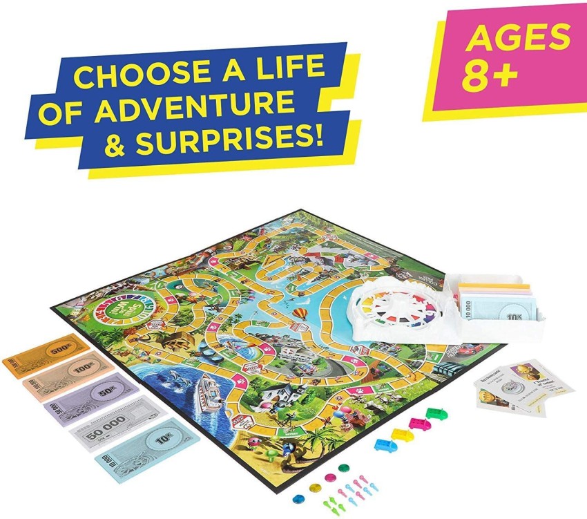 The Game of Life Rivals Edition Board Game; 2 Player Game Ages 8+