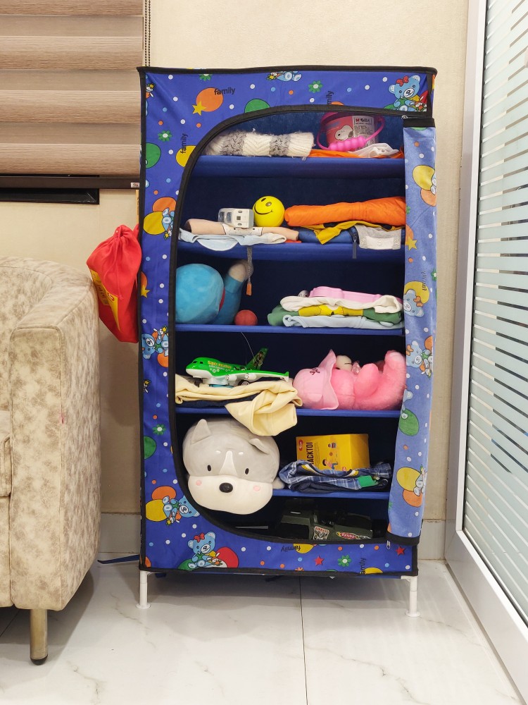 TNT The Next Trend Baby Wardrobe Plastic Multipurpose 6 Shelve Foldable. PVC Collapsible Wardrobe Price in India Buy TNT The Next Trend Baby Wardrobe Plastic Multipurpose 6 Shelve Foldable. PVC Collap...