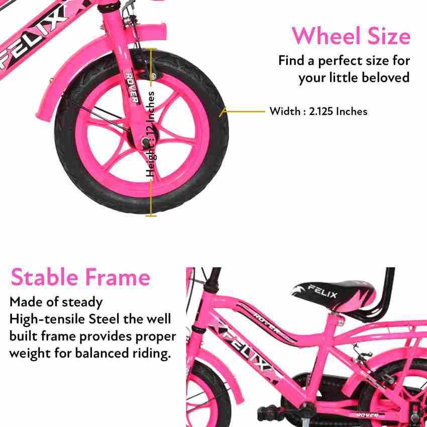 Wheel size for 12 year old deals