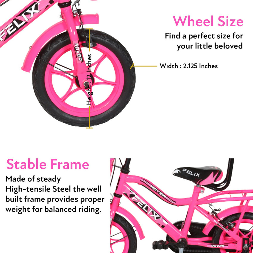 Wheel size for store 12 year old