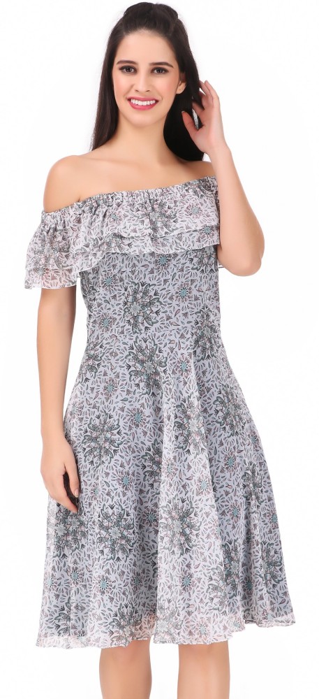 MODERN SANSKRITI Women Fit and Flare White Dress Buy MODERN SANSKRITI Women Fit and Flare White Dress Online at Best Prices in India Flipkart