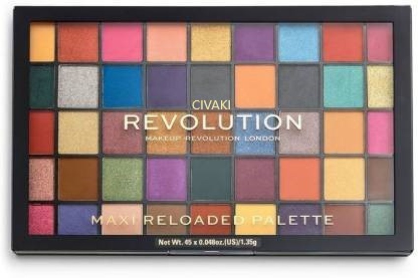 CIVAKI Pro Revolution Maxi Reloaded Makeup Eyeshadow Palette (DREAM BIG) 61  g - Price in India, Buy CIVAKI Pro Revolution Maxi Reloaded Makeup Eyeshadow  Palette (DREAM BIG) 61 g Online In India, Reviews, Ratings & Features