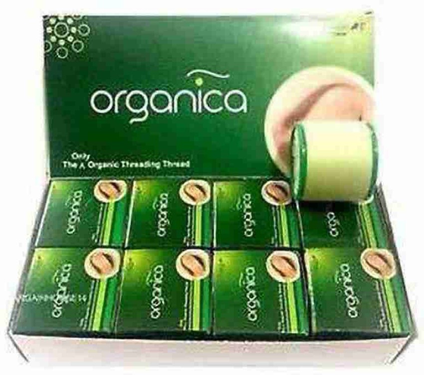 Organica Threading Thread | Organica Organic Cotton Eyebrow Threading  Thread | Cotton Threads | Facial Hair Removal