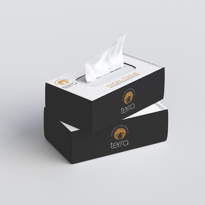 Facial tissue box design hotsell
