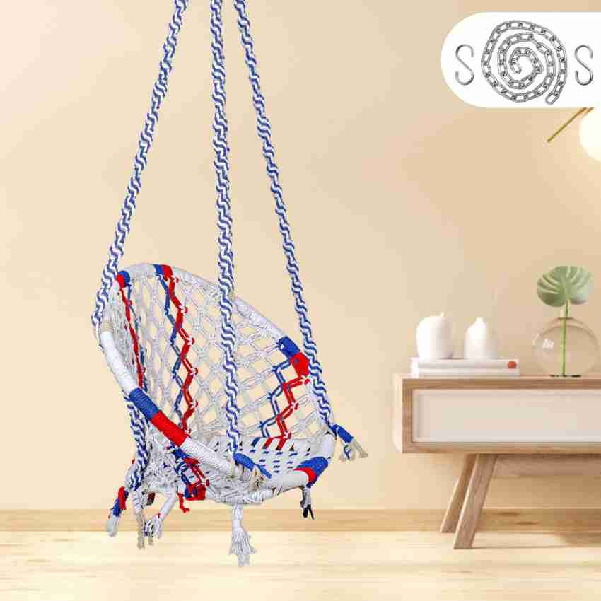 Wooden swing shop chair flipkart
