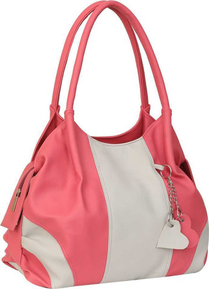 Buy FL first look Women Pink White Shoulder Bag PINK WHITE Online