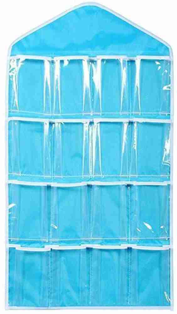 16 Pockets Clear Over Door Hanging Bag Shoe Rack Hanger Storage