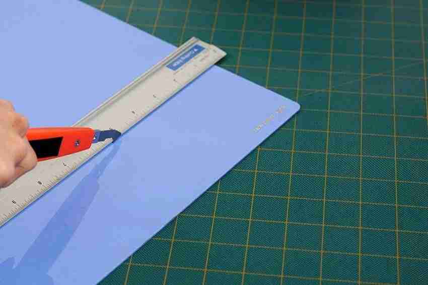 RDV Acrylic Plastic Fibre Sheets Cutter Hook Knife Blade  Plastic Grip Hand-held Paper Cutter - Hand-held Paper Cutter