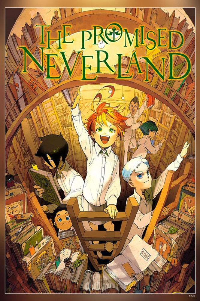 Japanese Anime The Promised Neverland Character Poster Wall Art