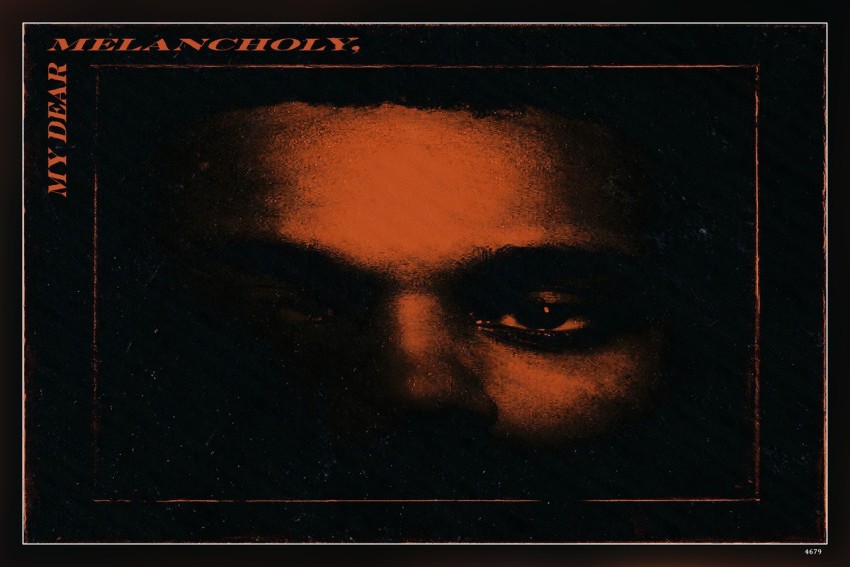 The Weeknd My Dear Melancholy Album Cover Poster / Music Print