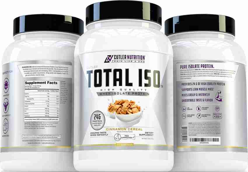 Cutler Nutrition Total ISO: Ultra-Clean Protein from the